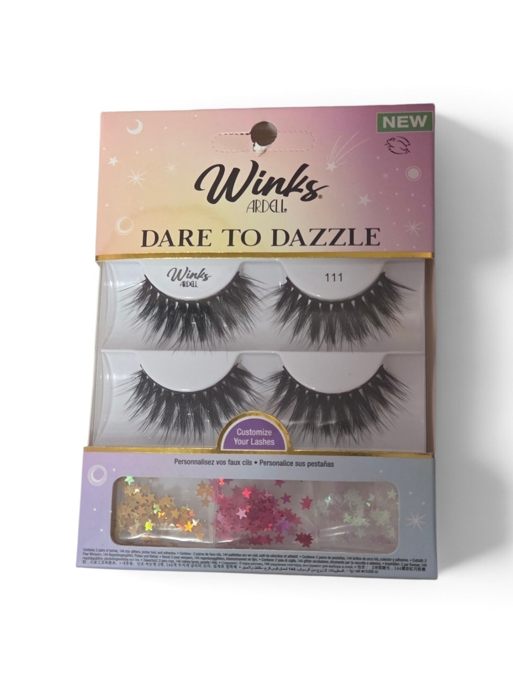 Ardell Winks Dare to Dazzle False Lashes - Black